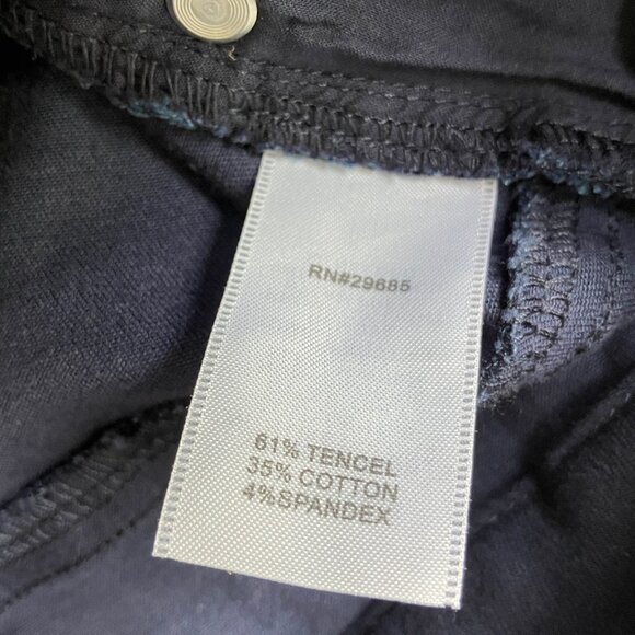 Pendleton Navy Blue Pants Women 4  Slim Fit Stretch Mid Rise Casual - Picture 9 of 14